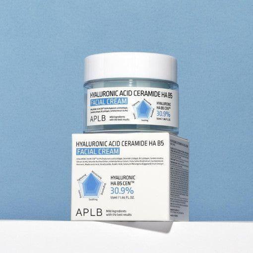 APLB Hyaluronic Acid Ceramide HA B5 Facial Cream 55ml - Glam Global UKAPLB