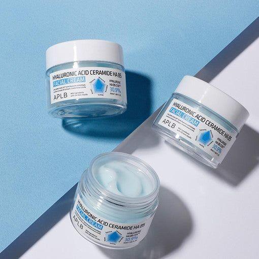APLB Hyaluronic Acid Ceramide HA B5 Facial Cream 55ml - Glam Global UKAPLB