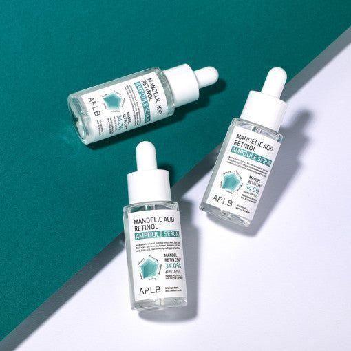 APLB Mandelic Acid Retinol Ampoule Serum 40ml | Gentle Exfoliation & Elasticity Boost - Glam Global UKAPLB