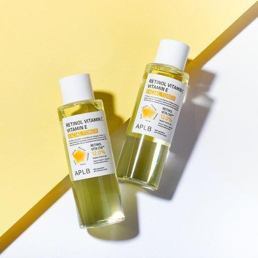 APLB Retinol Vitamin C Vitamin E Facial Toner - 160ml | Anti - Aging & Radiance Boost - Glam Global UKAPLB