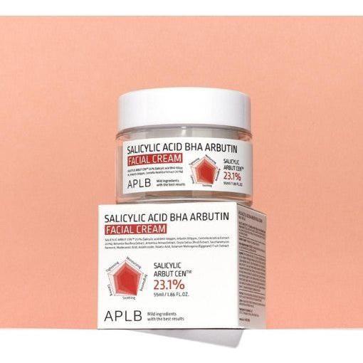APLB Salicylic Acid BHA Arbutin Facial Cream 55ml - Glam Global UKAPLB