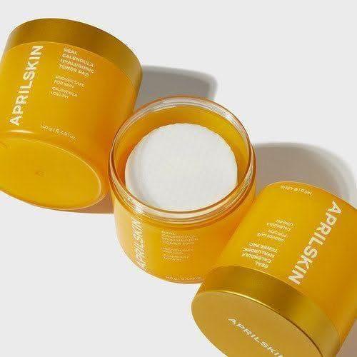 APRILSKIN Calendula PHA Hyaluronic Toner Pads 140g - Glam Global UKAPRILSKIN