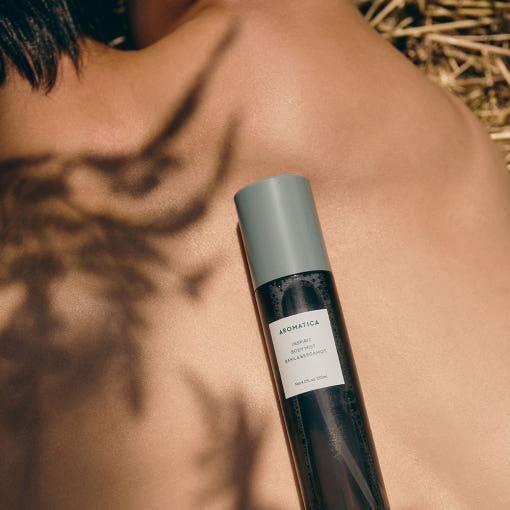 AROMATICA Inspirit Body Mist Basil & Bergamot 120ml - Glam Global UKAROMATICA