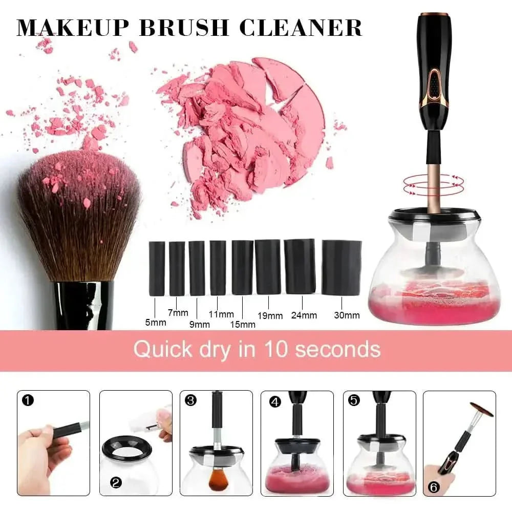 Automatic Makeup Brush Cleaner & Dryer | 10 - Second Fast Cleaning - Glam Global UKGlam Global UK