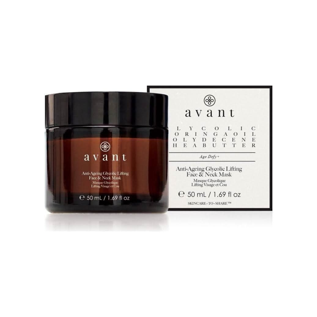 Avant Skincare Anti - Ageing Glycolic Lifting Face & Neck Mask - 50ml - Glam Global UKAvant Skincare