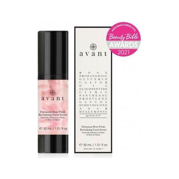 Avant Skincare Damascan Rose Petals Revitalising Facial Serum - 30ml - Glam Global UKAvant Skincare