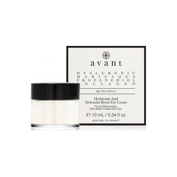 Avant Skincare Hyaluronic Acid Molecular Boost Eye Cream - 10ml - Glam Global UKAvant Skincare