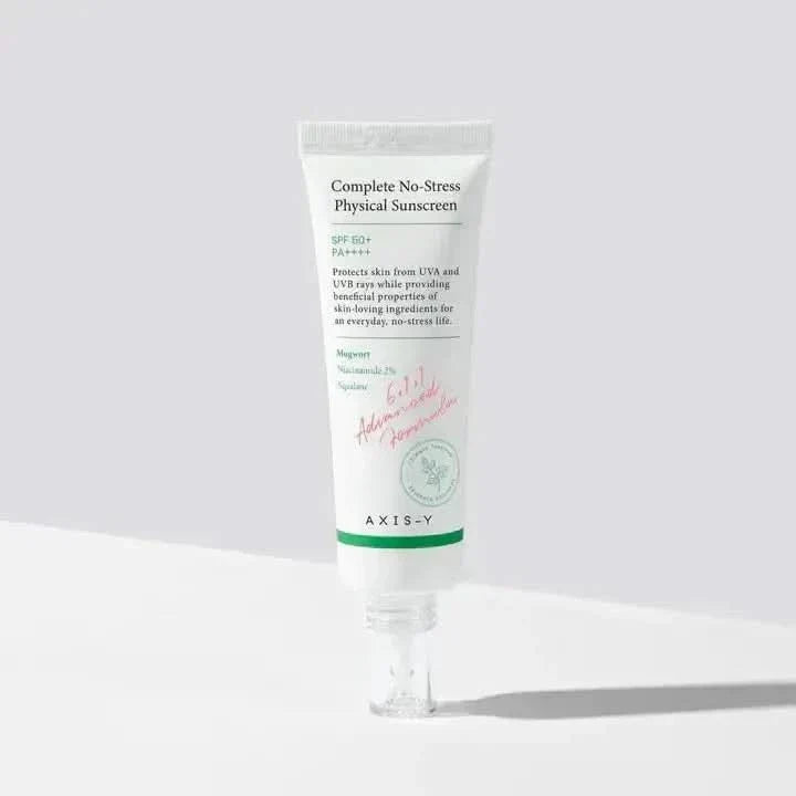 AXIS - Y Complete No - Stress Physical Sunscreen SPF50+ PA++++ (50ml) New 2023 Formula - Glam Global UKAXIS - Y