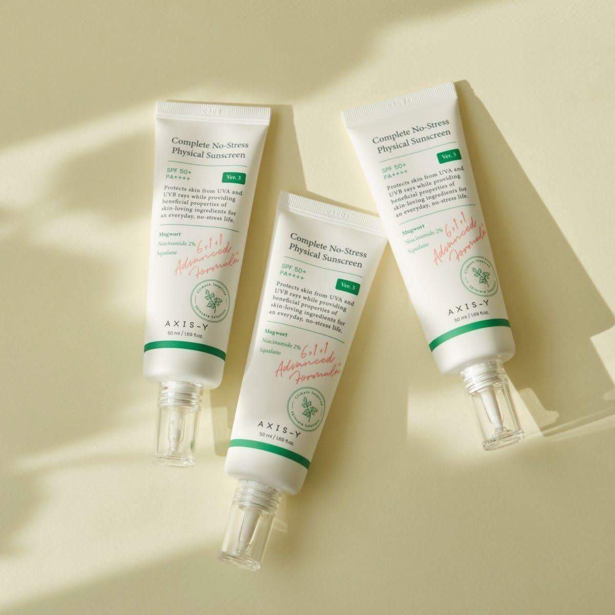 AXIS - Y Complete No - Stress Physical Sunscreen V.3 50ml - Glam Global UKAXIS - Y
