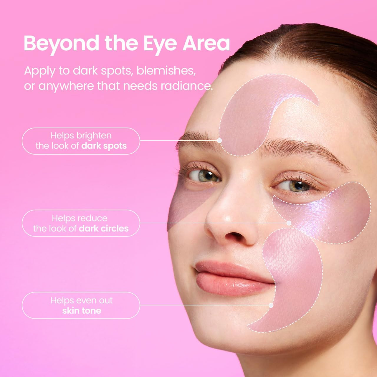 BIODANCE Caviar PDRN Eye Patches – 60 Count | Nourishing Under-Eye Masks | Dark Circles, Puffiness & Tired Eyes | Korean Skincare