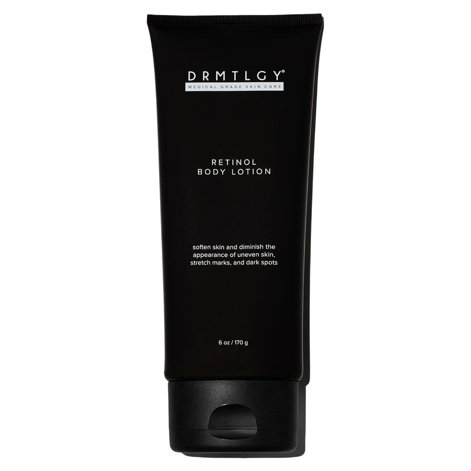 DRMTLGY Retinol Body Lotion – Firming Anti-Aging Body Cream for Crepey Skin, Stretch Marks & Sun-Damaged Skin – Hydrating Retinol Lotion with Ceramides & Shea Butter