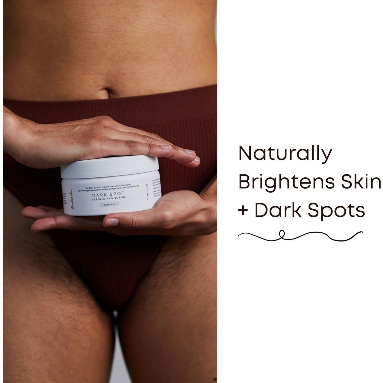 Bushbalm Dark Spot Exfoliating Scrub - Bermuda (236ml) | Brighten & Smooth Your Skin Naturally