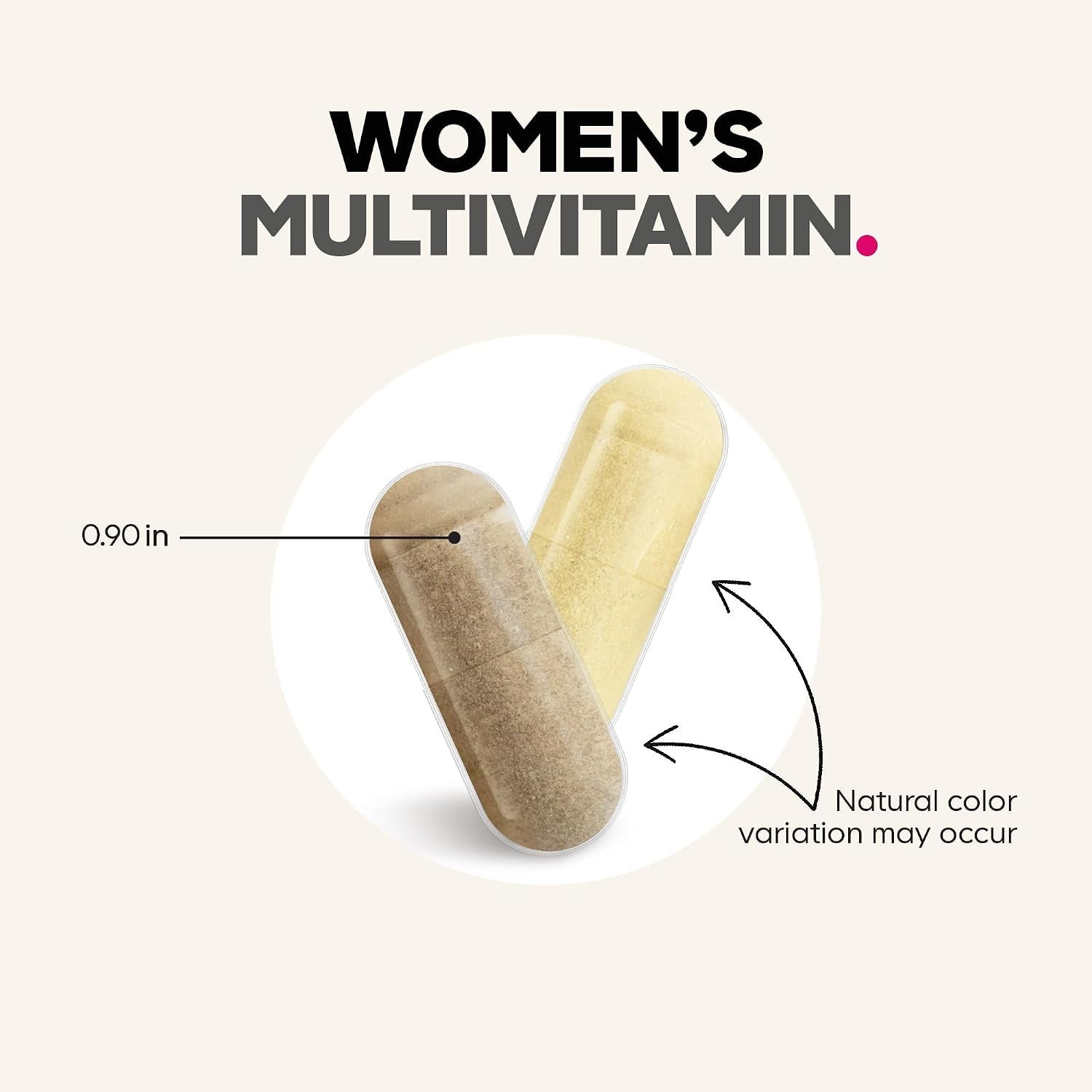 Codeage Women’S Daily Multivitamin, 25+ Vitamins & Minerals, Fermented, Organic Whole Foods, Probiotics Supplement - Vitamin A, B, C, D, E & K, Omega 3, Zinc – Vegan - 120 Capsules