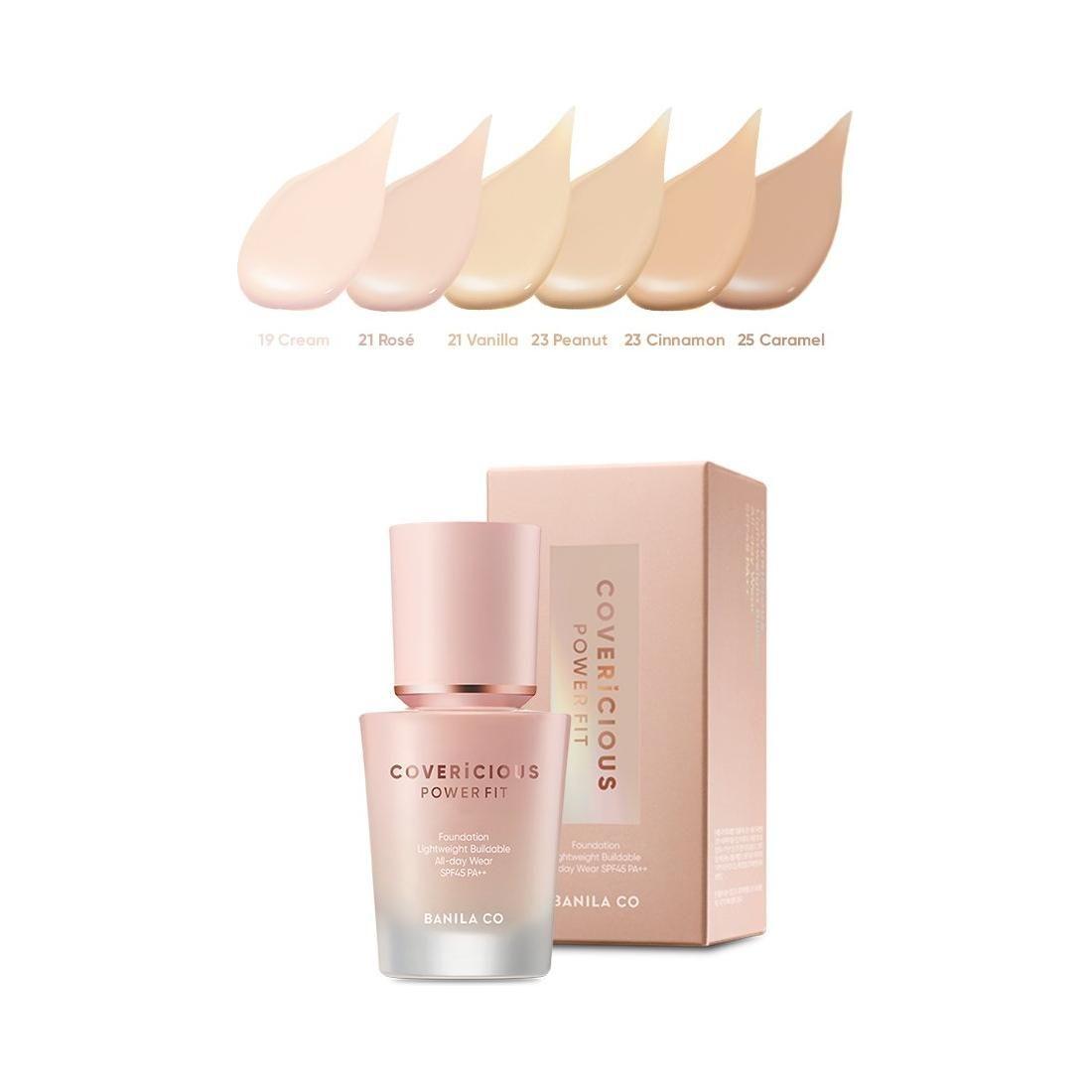 BANILA CO COVERICIOUS POWER FIT FOUNDATION 30ml - Glam Global UKBANILA CO