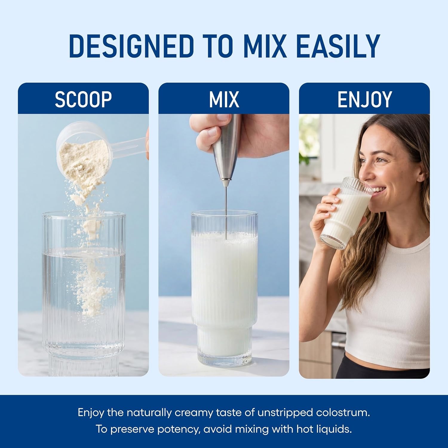 Physician's Choice Colostrum Gold Powder – First-Day Milking | Gut Health & Immune Support | IgG Antibodies & Bioactive Nutrients | Whole & Unstripped | Made in USA | 60 Servings