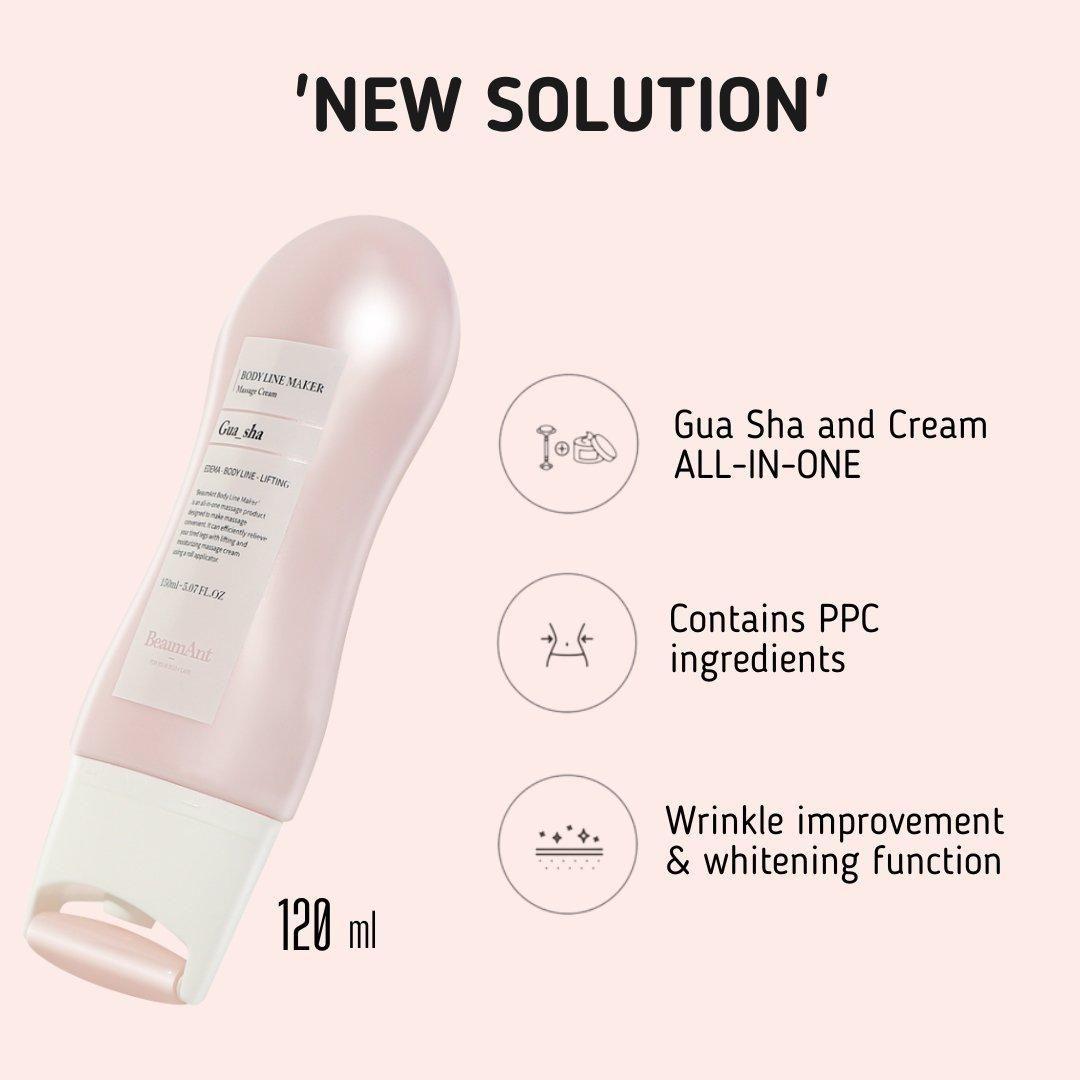 BeaumAnt Body Line Gua Sha Maker 150ml - Glam Global UKBeaumAnt