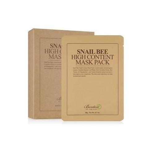 Benton Snail Bee High Content Sheet Mask 20g X 10ea - Glam Global UKBenton