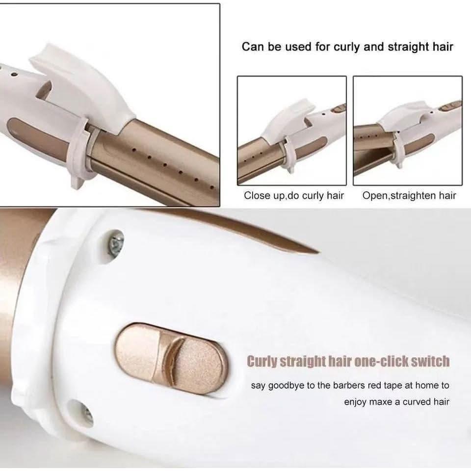 Big Volume 2 - in - 1 Hair Curler & Straightener - Versatile Styling Roller Too - Glam Global UKGlam Global UK