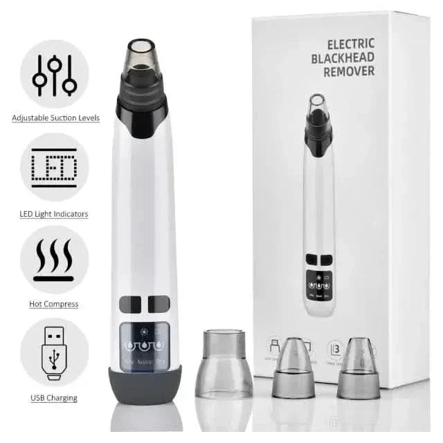 Blackhead Remover Vacuum – Acne, Pimple & Black Spot Treatment - Glam Global UKGlam Global UK