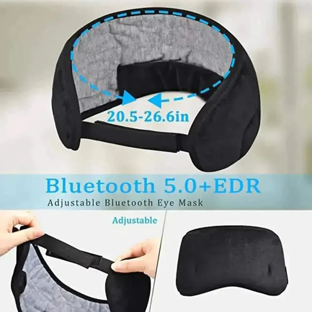 Bluetooth Sleeping Headphones Eye Mask - Glam Global UKGlam Global UK