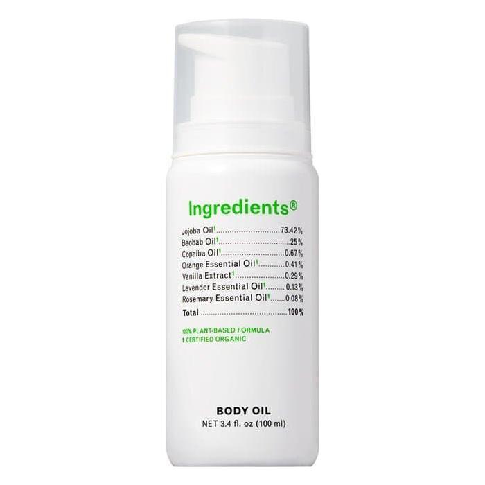 Ingredients® Body Oil - 100ml - Glam Global UKIngredients®