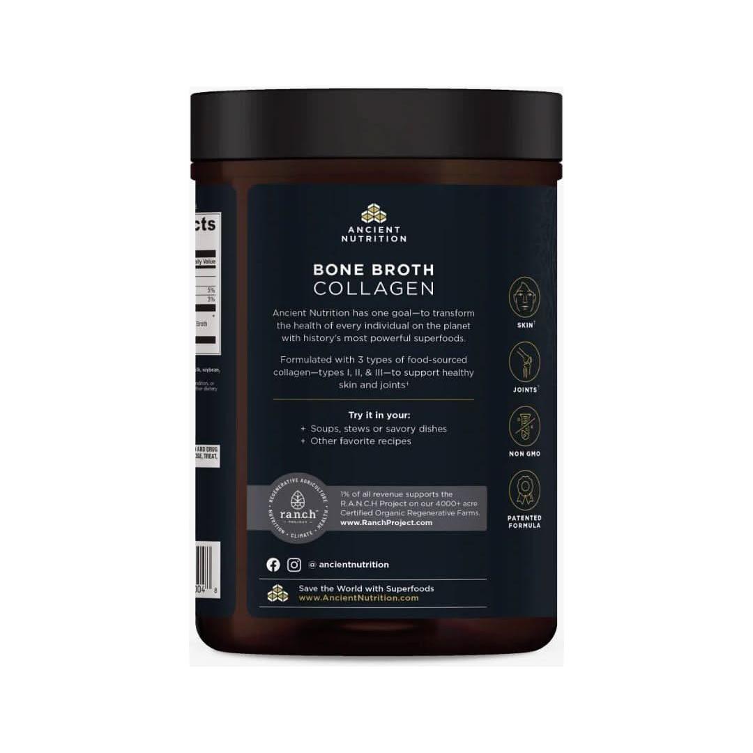 Ancient Nutrition Bone Broth Collagen - Pure 30 Servings - Glam Global UKAncient Nutrition