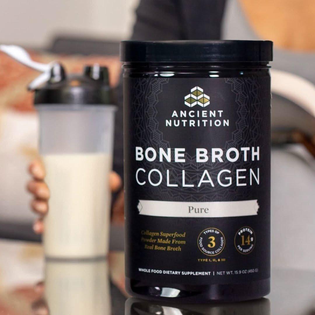 Ancient Nutrition Bone Broth Collagen - Pure 30 Servings - Glam Global UKAncient Nutrition
