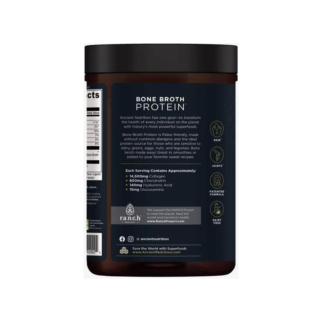 Ancient Nutrition Bone Broth Protein - Chocolate - Glam Global UKAncient Nutrition