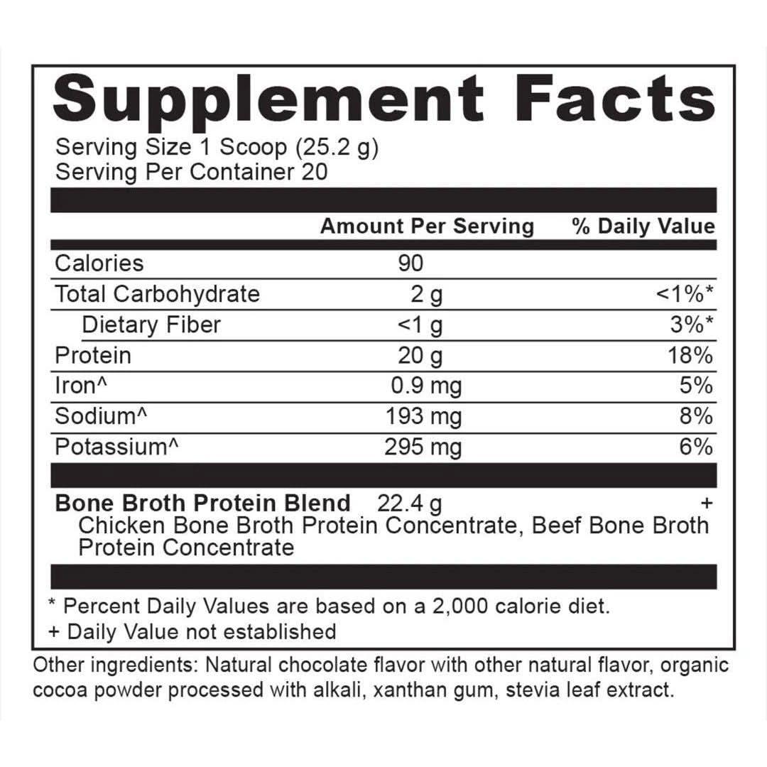 Ancient Nutrition Bone Broth Protein - Chocolate - Glam Global UKAncient Nutrition
