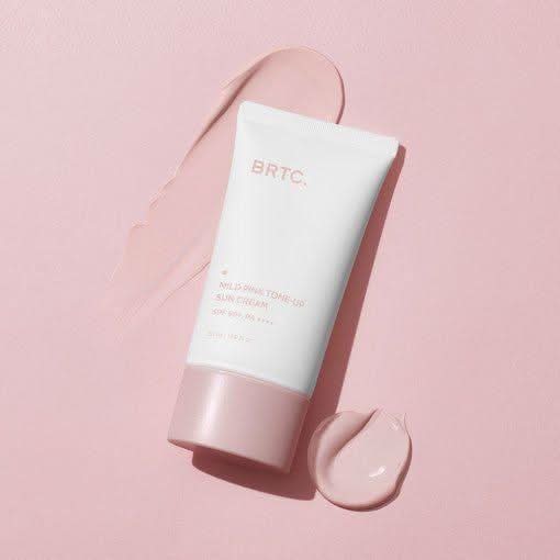 BRTC Mild Pink Tone - Up Sun Cream SPF 50+/PA ++++ 50ml - Glam Global UKBRTC