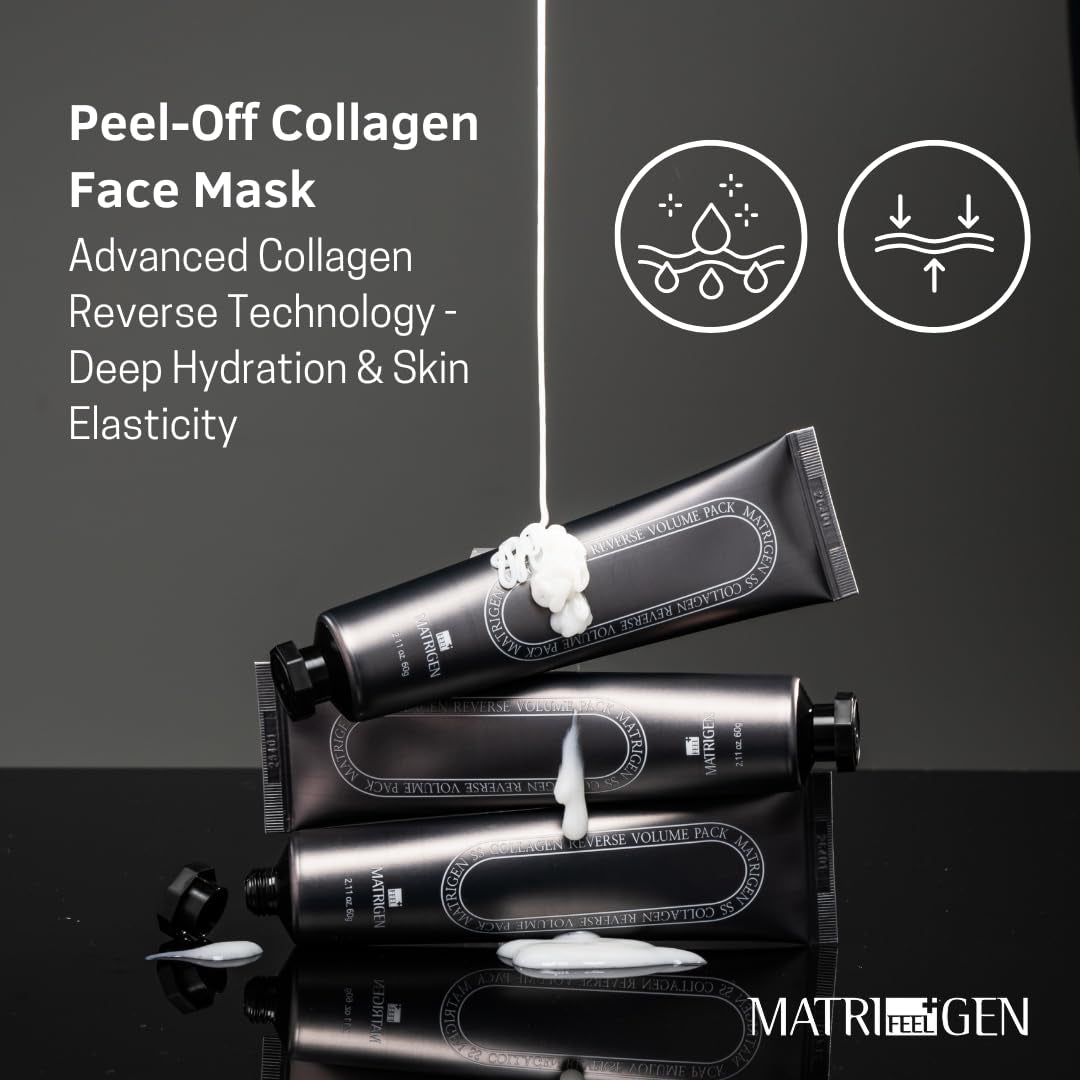 MATRIFEELGEN Matrigen SS Collagen Reverse Volume Pack – 60g | Firming, Hydrating Peel-Off Gel Mask