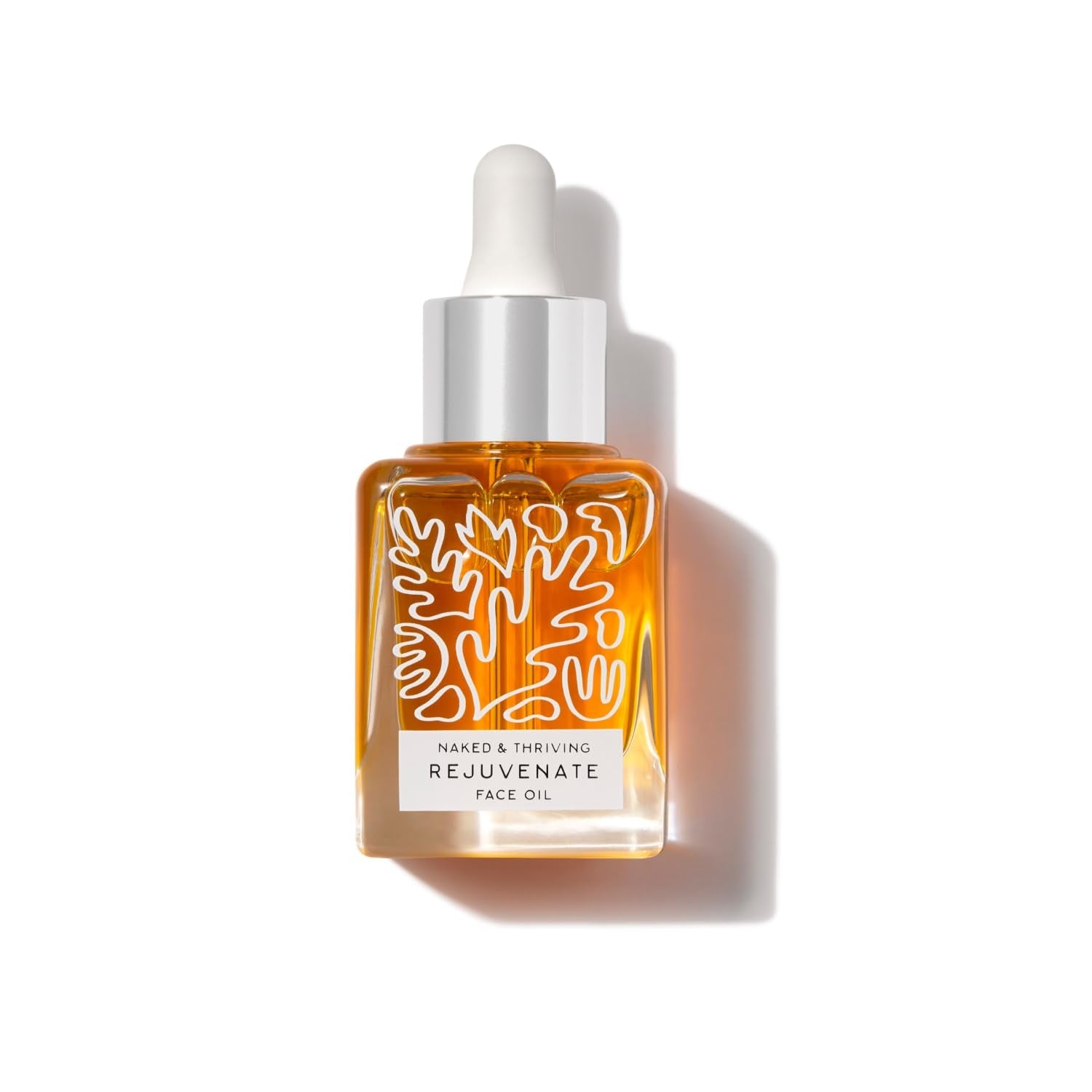 Naked & Thriving Rejuvenate Restorative Face Oil – 35ml | Anti-Wrinkle Hydration & Golden-Hour Glow