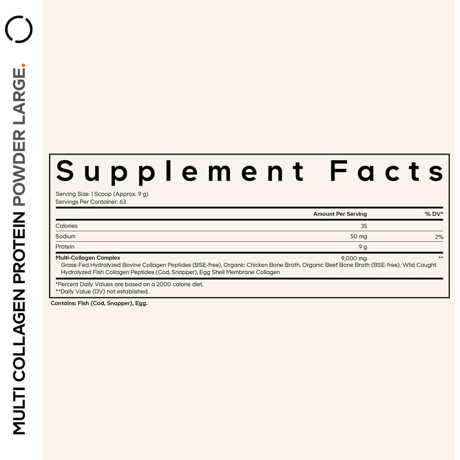 Codeage Multi Collagen Protein Powder – product view 2