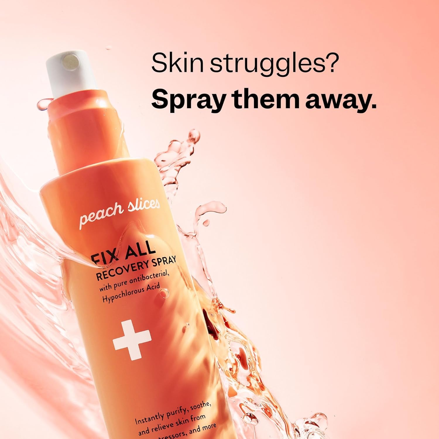 Peach Slices Fix All Recovery Spray – 118ml | Hypochlorous Acid | Purify, Soothe & Relieve Redness, Blemishes & Skin Stressors