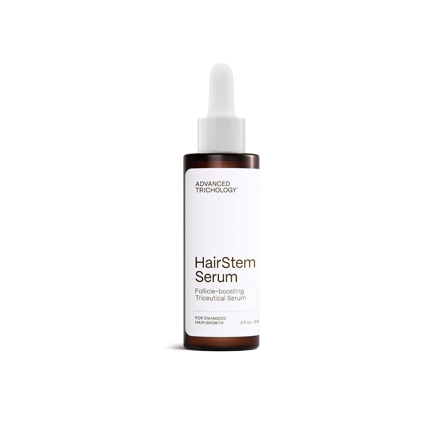 Hairstem Follicle-Boosting Triceutical Serum for Thicker Fuller Hair | Triple-Action, Multi-Zonal Topical Serum for Hormonal, Nutritional, and Inflammatory-Related Hair
