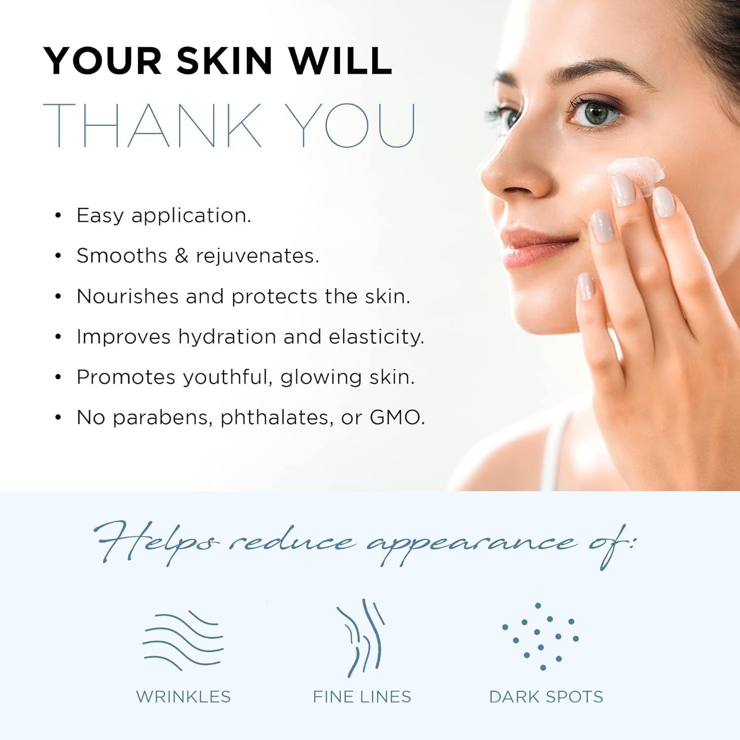 Azure Cosmetics Hyaluronic & Retinol Anti-Aging Day Cream – 50ml | Deep Hydration & Radiant Glow