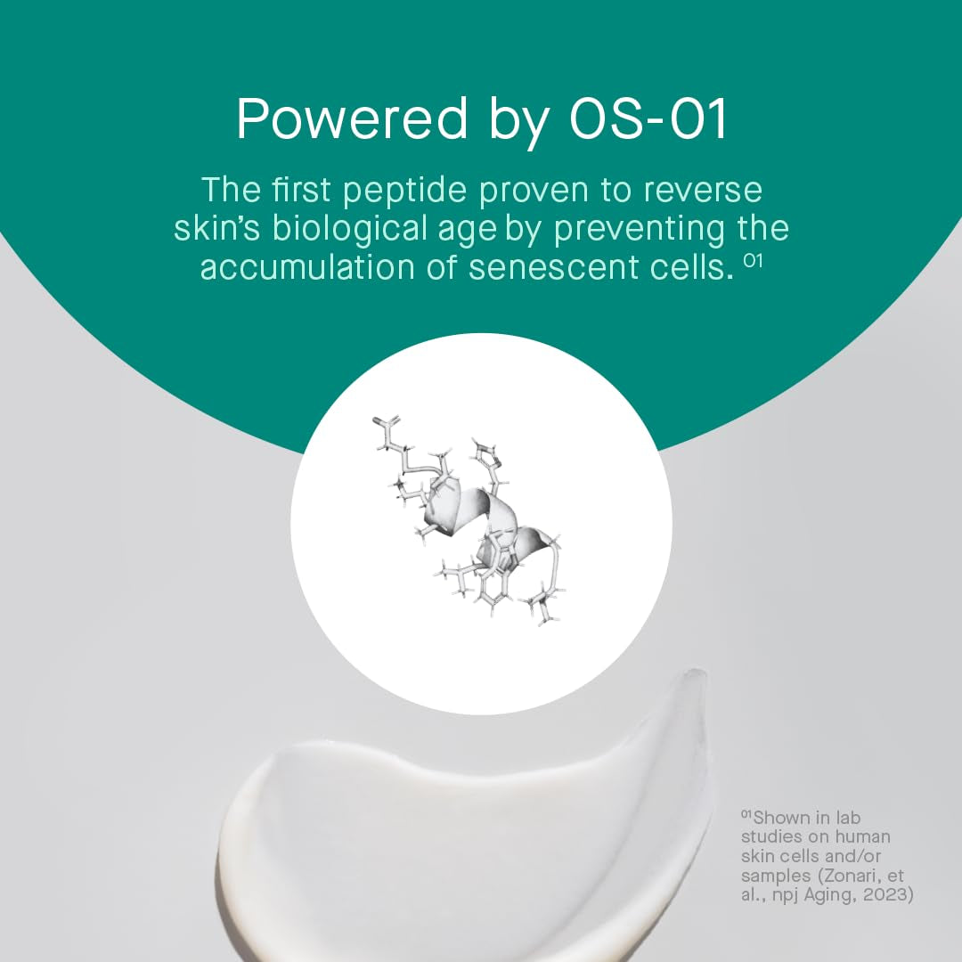 OneSkin OS-01 FACE Topical Supplement Essential Moisturizer – 50ml | Reduces Biological Age, Firms & Hydrates Skin
