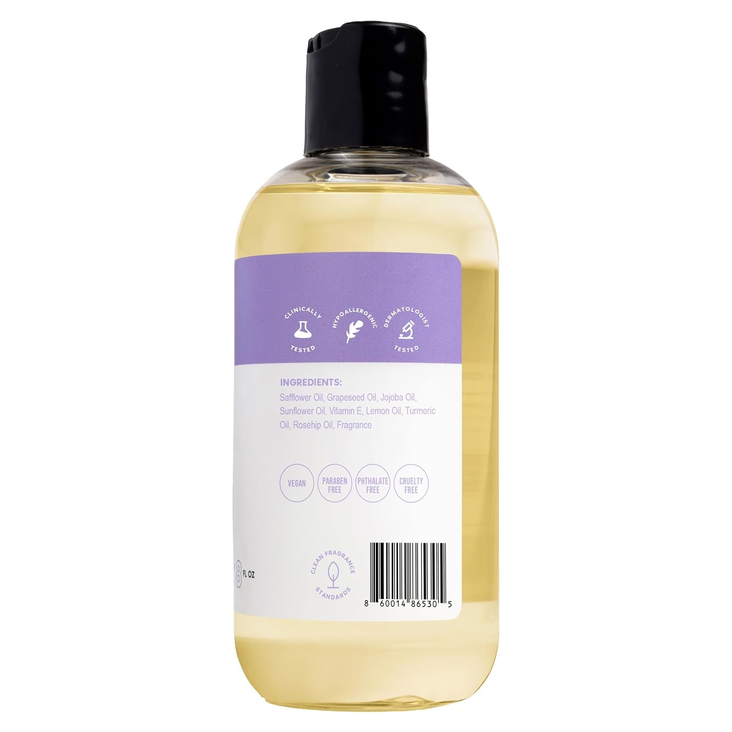 Her Fantasy Box | Body Splash Mental Reset Fragrance Oil – Lavender, Chamomile & Warm Vanilla Scent with Soft Amber & Musk, Lightweight Hydrating Body Oil, Vegan & Cruelty Free