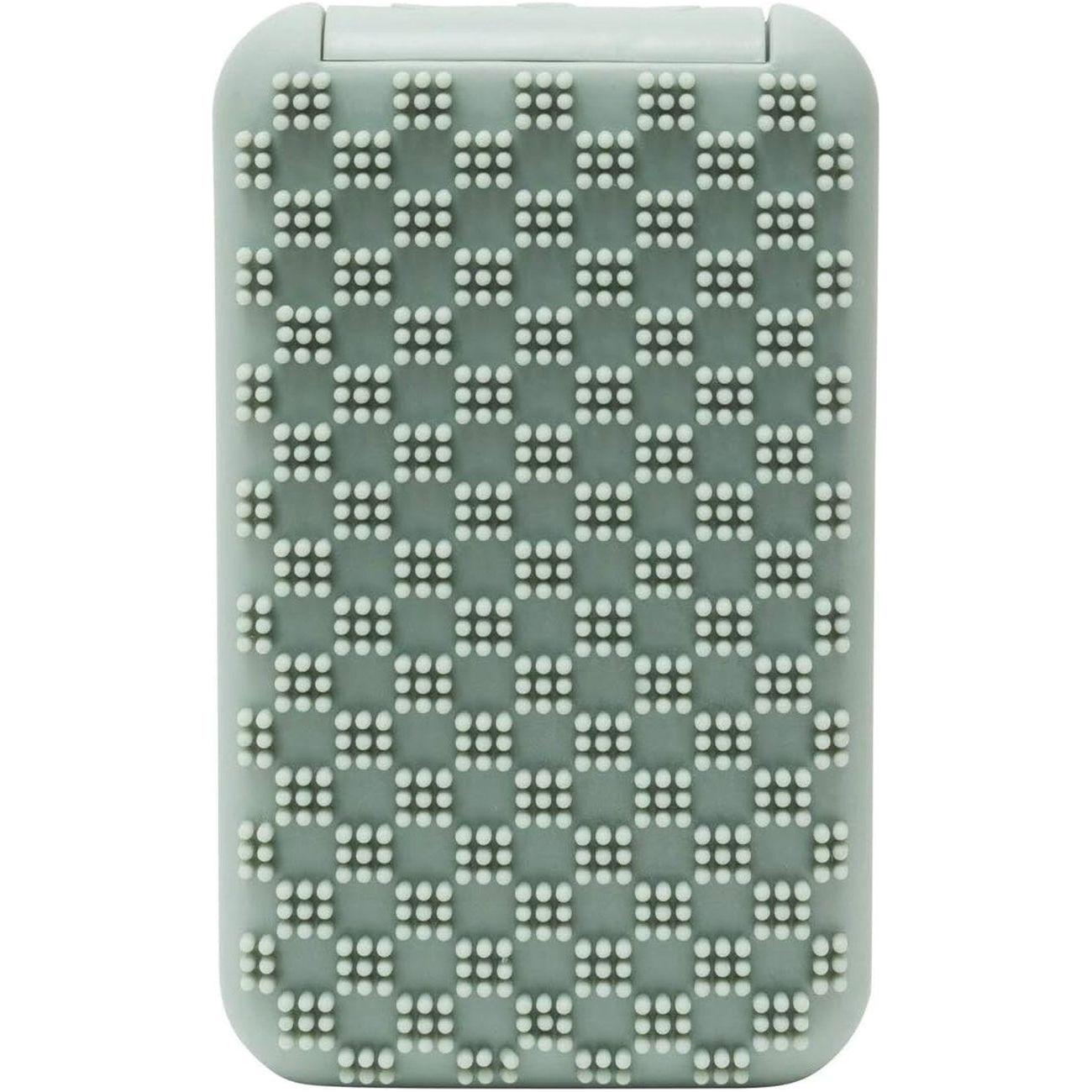 Pop Sonic Sponge | The Ultimate Face & Body Cleanser – Grey | 2-in-1 Waterproof Silicone Exfoliator