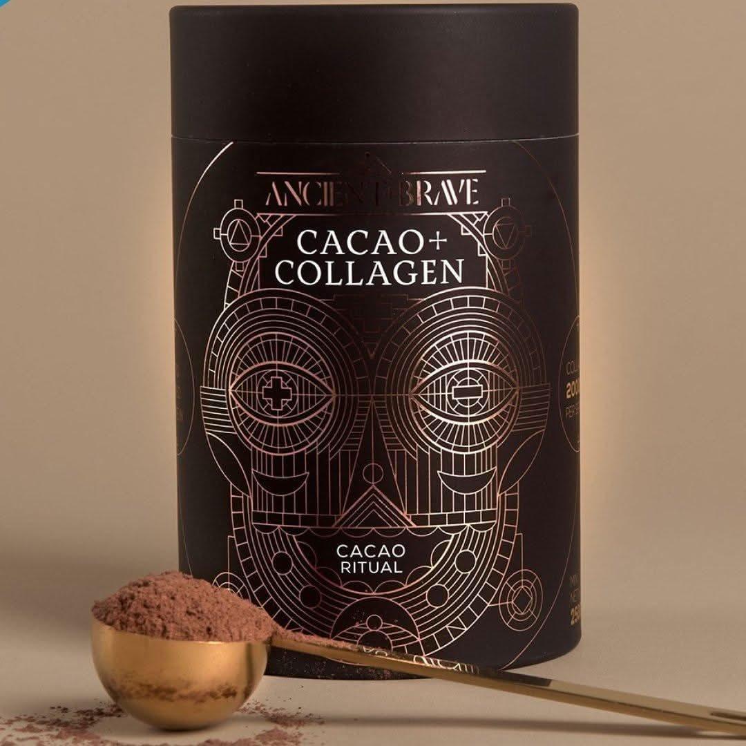 Ancient + Brave Cacao + Collagen - 250g - Glam Global UKAncient + Brave