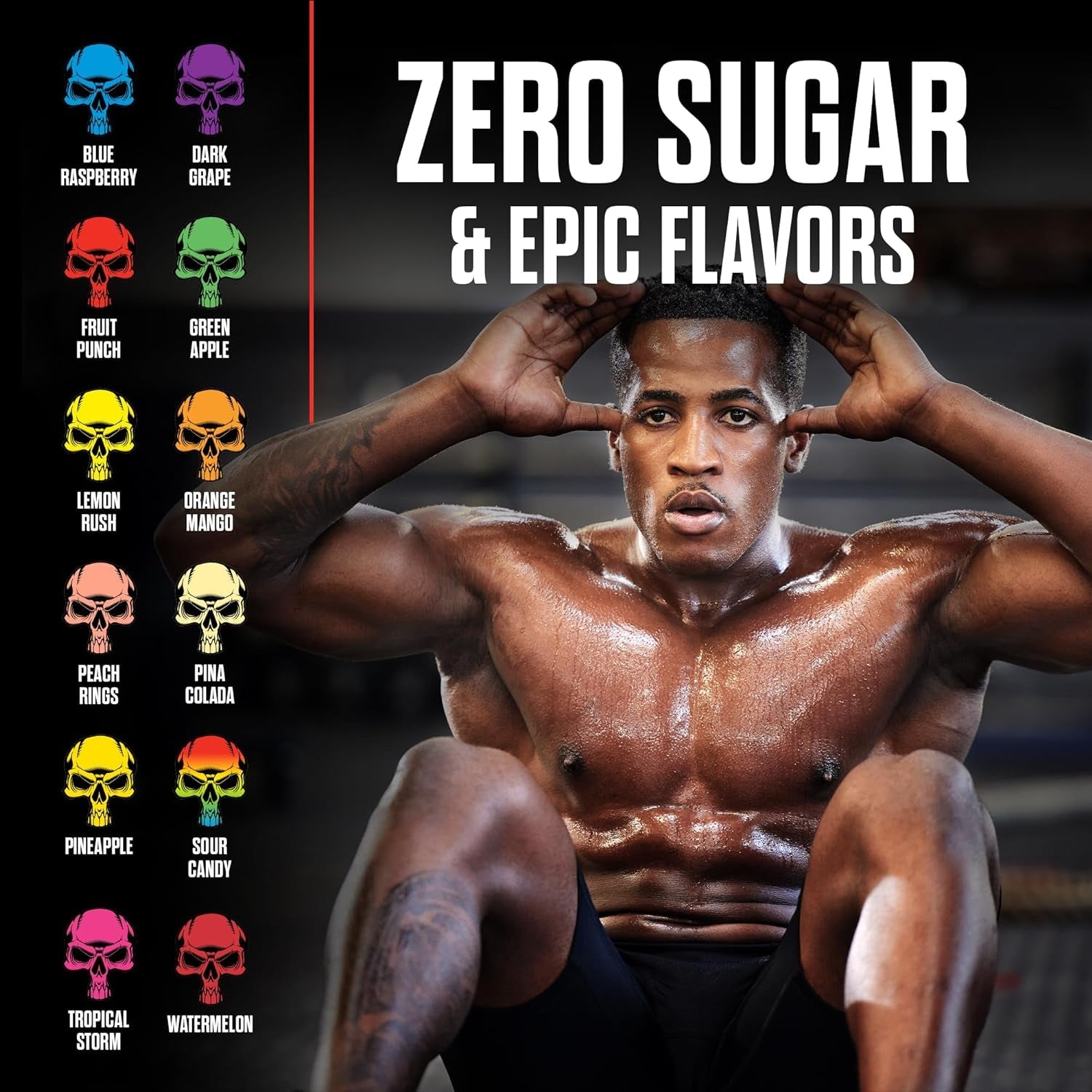JNX SPORTS The Curse! Pre-Workout Powder (Watermelon) – 250g | Explosive Energy, Focus & Muscle Pumps