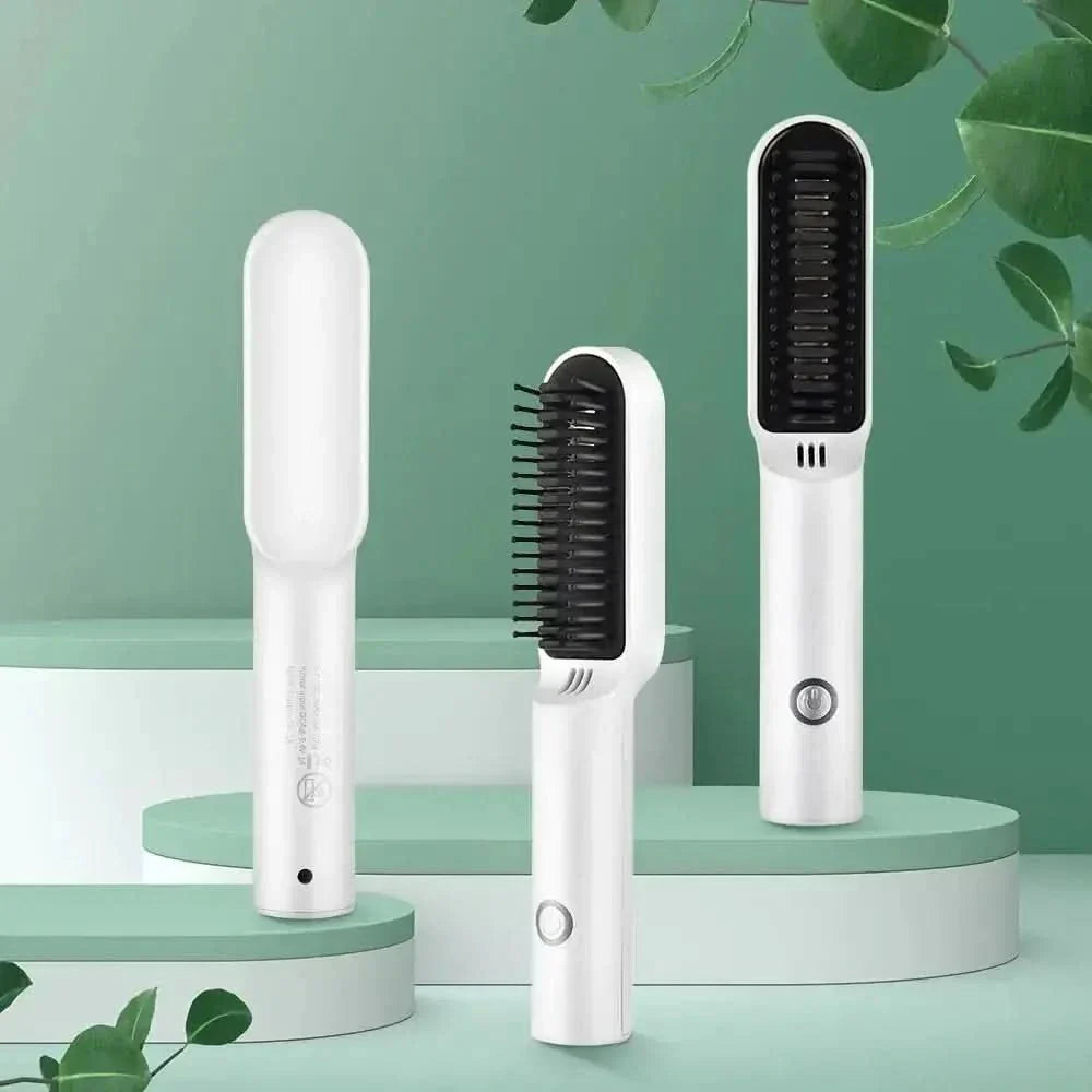 Ceramic Electric Hair Brush - Glam Global UKGlam Global UK