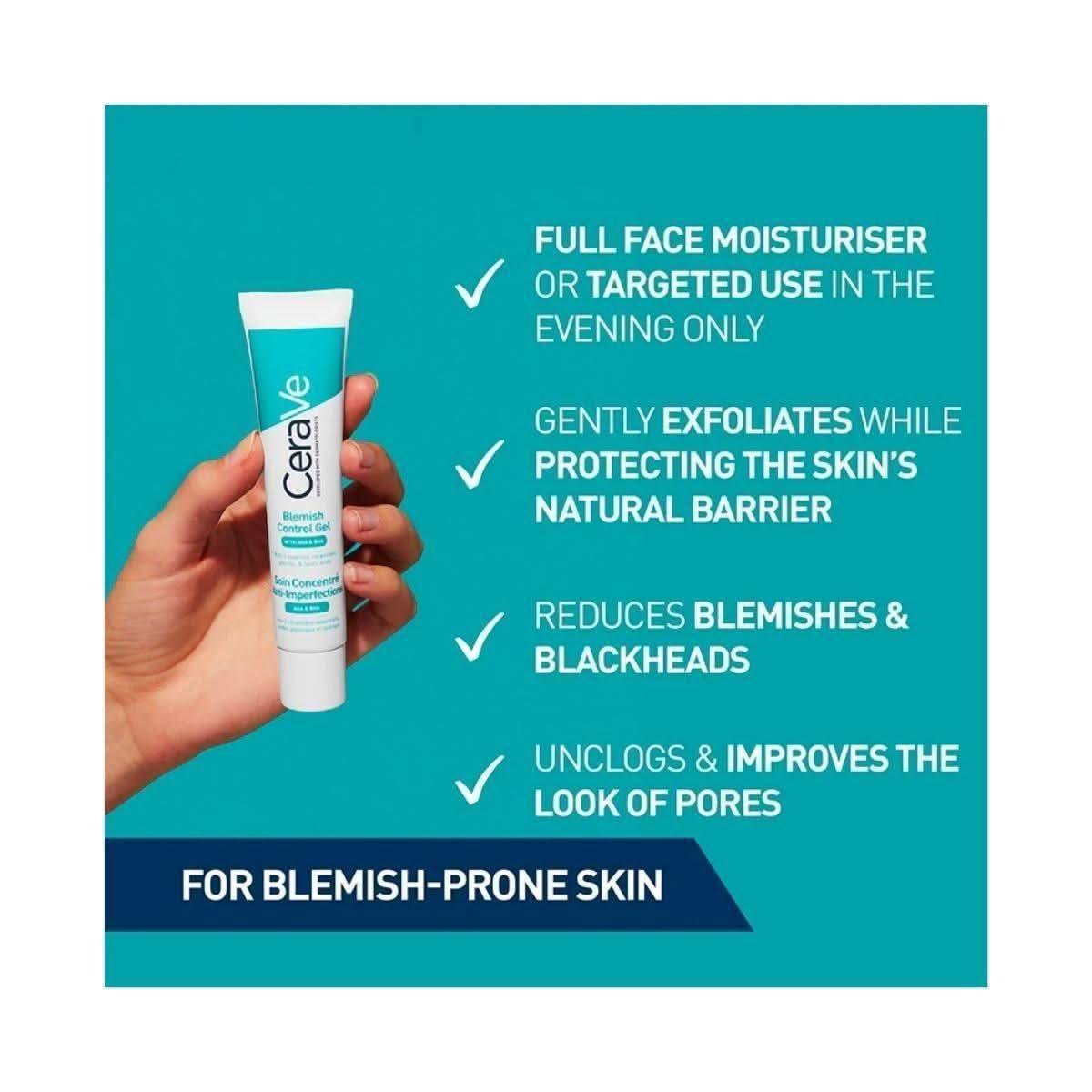 Cerave Blemish Control Gel 40ml - Glam Global UKCeraVe