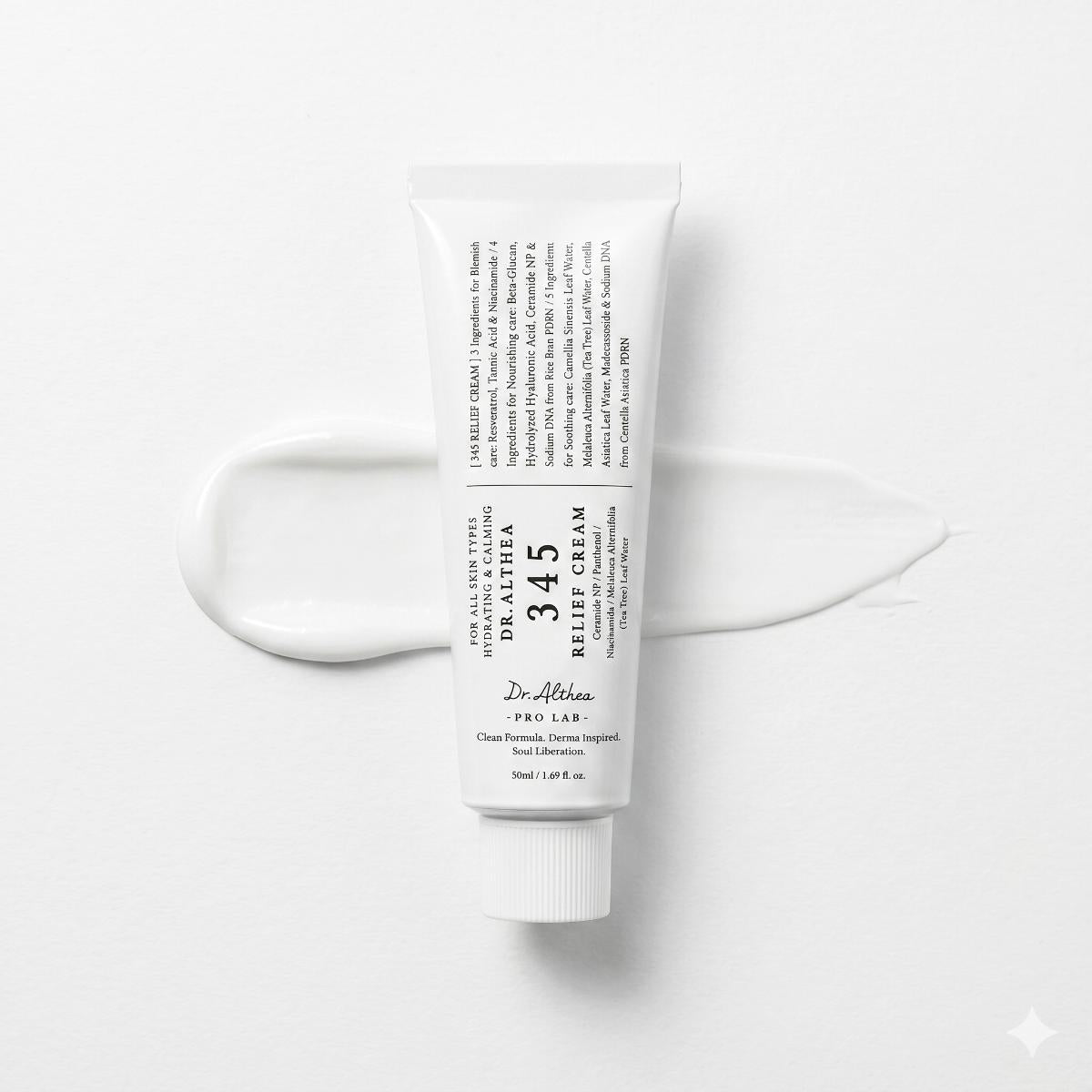 Dr.Althea Daily Comfort & Hydration Trio – Bubble Cleanser, 345 Relief Cream & Cream Mist