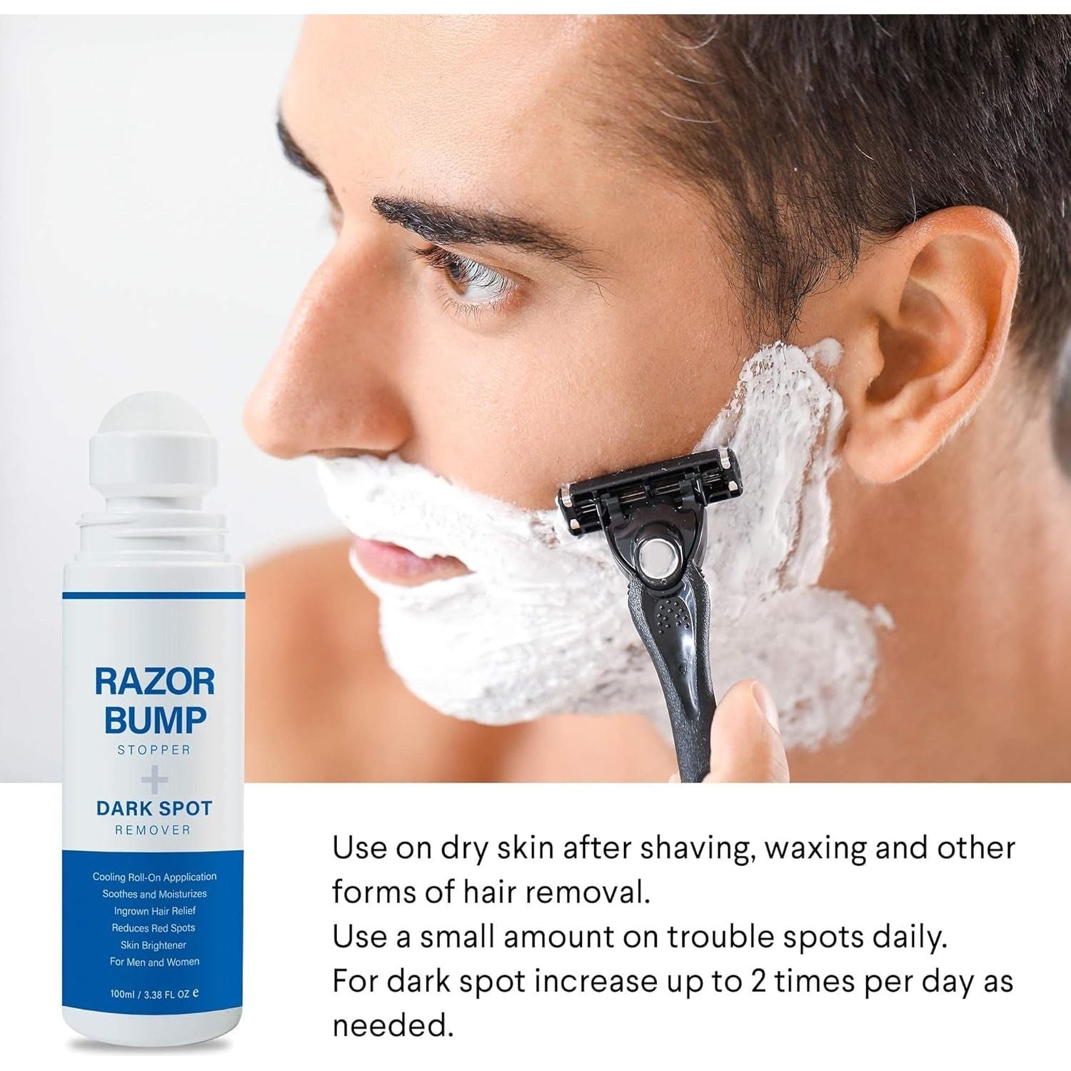 Sielkin Razor Bump Stopper + Dark Spot Remover – 100ml | Smooth, Clear & Even-Toned Skin