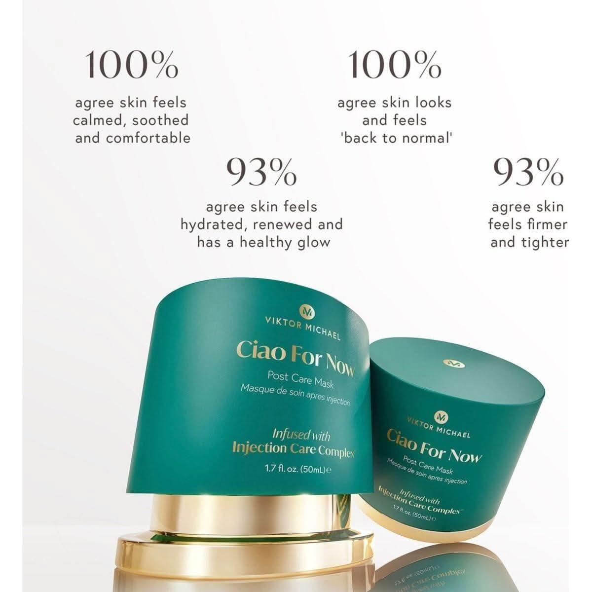 Viktor Michael Ciao For Now Post Injection Care Mask - 50ml - Glam Global UKViktor Michael