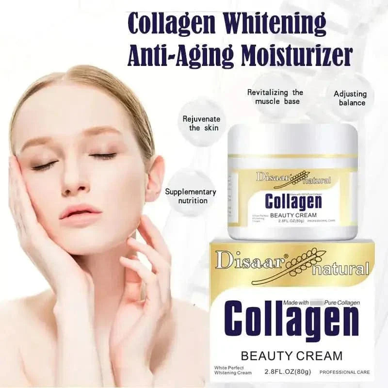 Collagen Moisturizing Cream – Anti - Aging Hydration for Firmer, Youthful Skin - Glam Global UKGlam Global UK