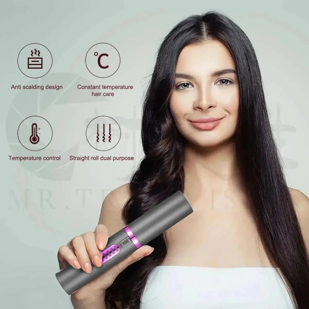 Cordless Hair Straightener and Curler - Glam Global UKGlam Global UK
