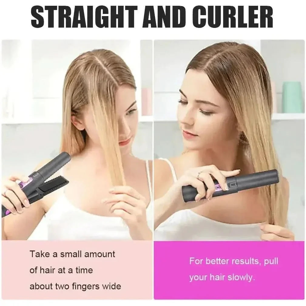 Cordless Hair Straightener and Curler - Glam Global UKGlam Global UK