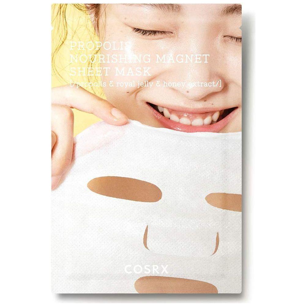 COSRX Full Fit Propolis Nourishing Magnet Sheet Mask (10 Sheets) - Glam Global UKCOSRX